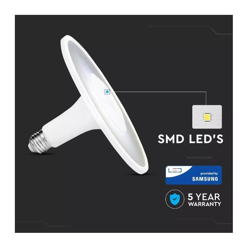 Ampoule LED SAMSUNG CHIP UFO E27/11W/230V 120° 6400K