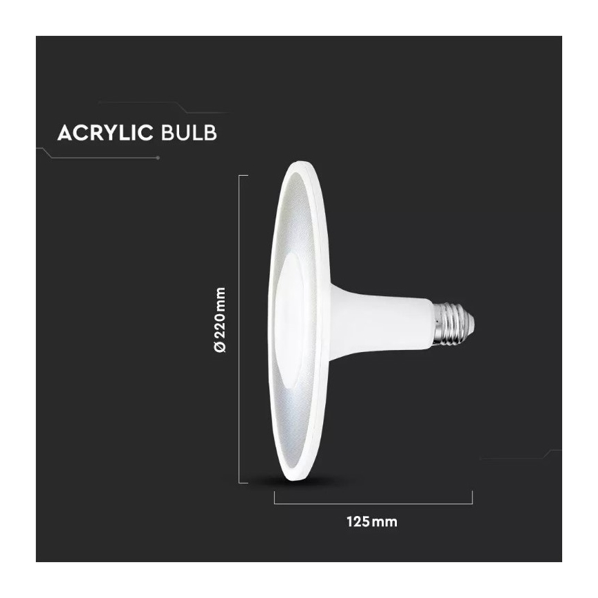Ampoule LED SAMSUNG CHIP UFO E27/18W/230V 120° 4000K