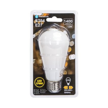 Ampoule LED ST64 E27/12W/230V 2700K - Aigostar