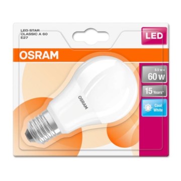Ampoule LED STAR E27/8,5W/230V 4000K - Osram
