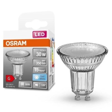 Ampoule LED STAR PAR16 GU10/4,3W/230V 4000K 120° - Osram