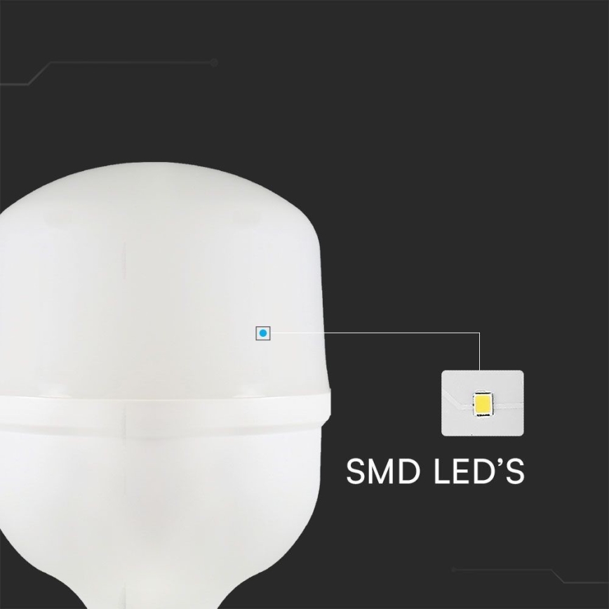 Ampoule LED T100 E27/30W/230V 6500K
