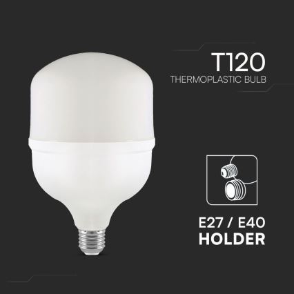 Ampoule LED T120 E40 E27/40W/230V 6500K