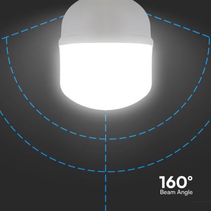 Ampoule LED T140 E40 E27/50W/230V 6500K