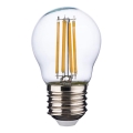 Ampoule LED transparente G45 E27/4,5W/230V 2200K
