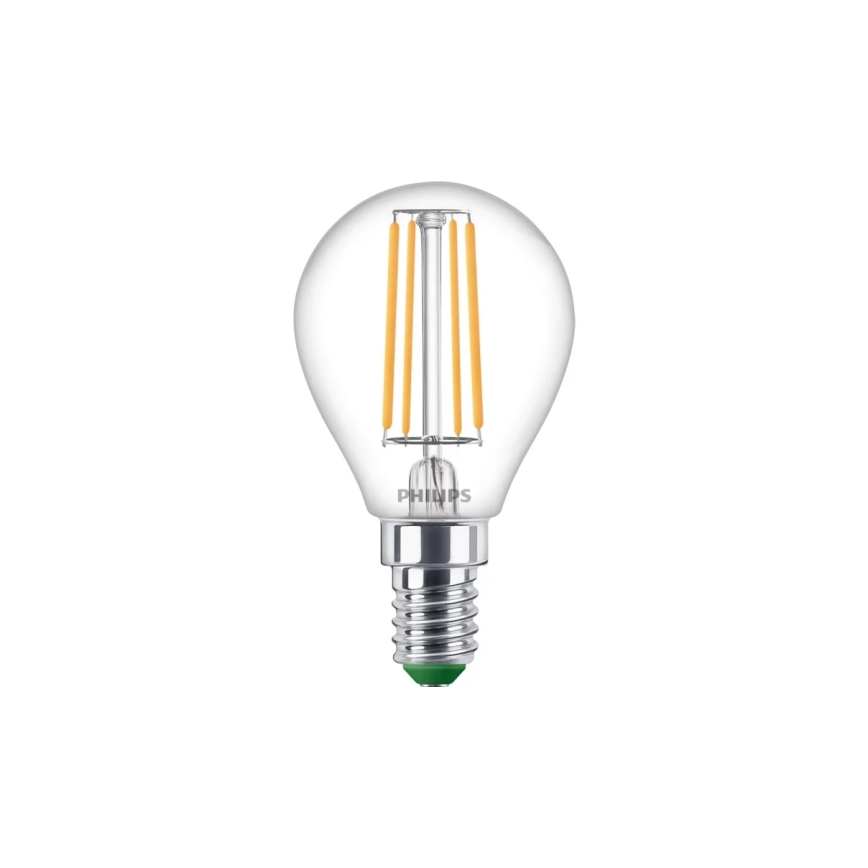 Ampoule LED ULTRAEFFICIENT VINTAGE Philips P45 E14/1,2W/230V 2700K