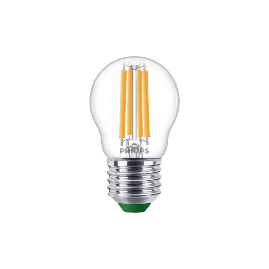 Ampoule LED ULTRAEFFICIENT VINTAGE Philips P45 E27/2,3W/230V 2700K