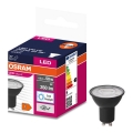 Ampoule LED VALUE PAR16 GU10/4,5W/230V 4000K 36° noir - Ledvance