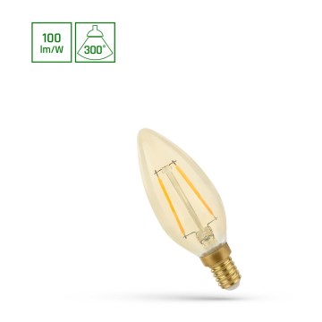 Ampoule LED VINTAGE C35 E14/5W/230V 2400K