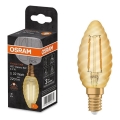 Ampoule LED VINTAGE E27/2,5W/230V 2400K - Osram