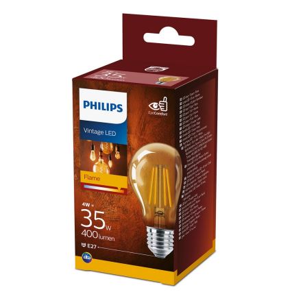 Ampoule LED VINTAGE Philips A60 E27/4W/230V 2500K