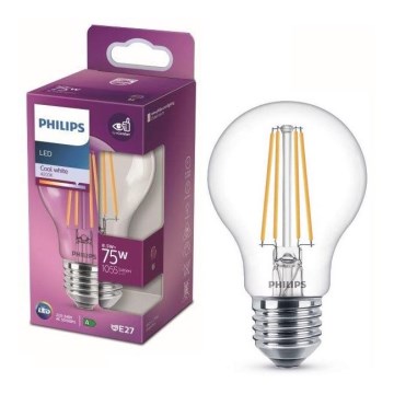 Ampoule LED VINTAGE Philips A60 E27/8,5W/230V 4000K