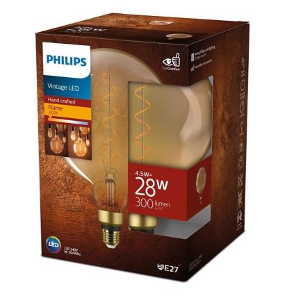 Ampoule LED VINTAGE Philips E27/4,5W/230V 1800K