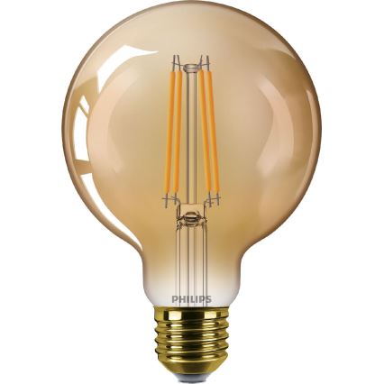 Ampoule LED Vintage Philips G95 E27/7W/230V 1800K
