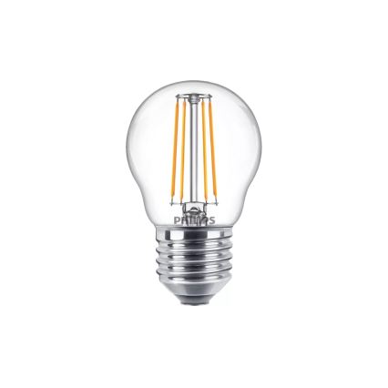 Ampoule LED vintage Philips P45 E27/4,3W/230V 2700K