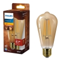 Ampoule LED VINTAGE Philips ST64 E27/7W/230V 1800K