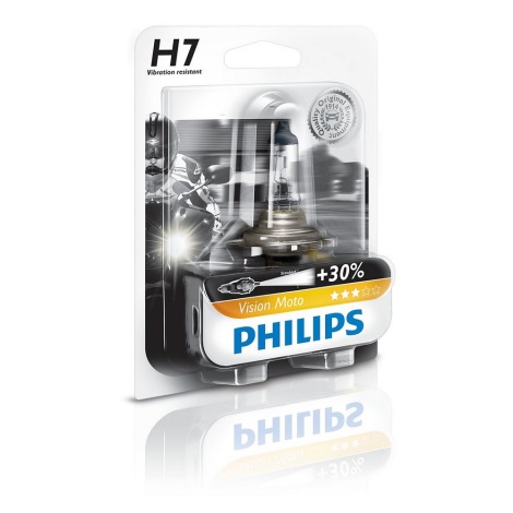 Ampoule pour moto Philips X-TREME VISION MOTO 12972PRBW H7 PX26d