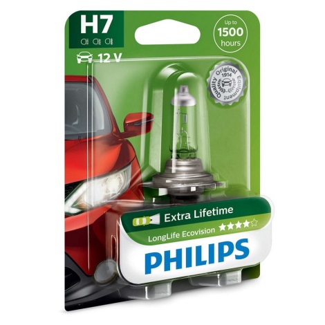 Ampoule pour voiture Philips ECOVISION 12972LLECOB1 H7 PX26d/55W/12V