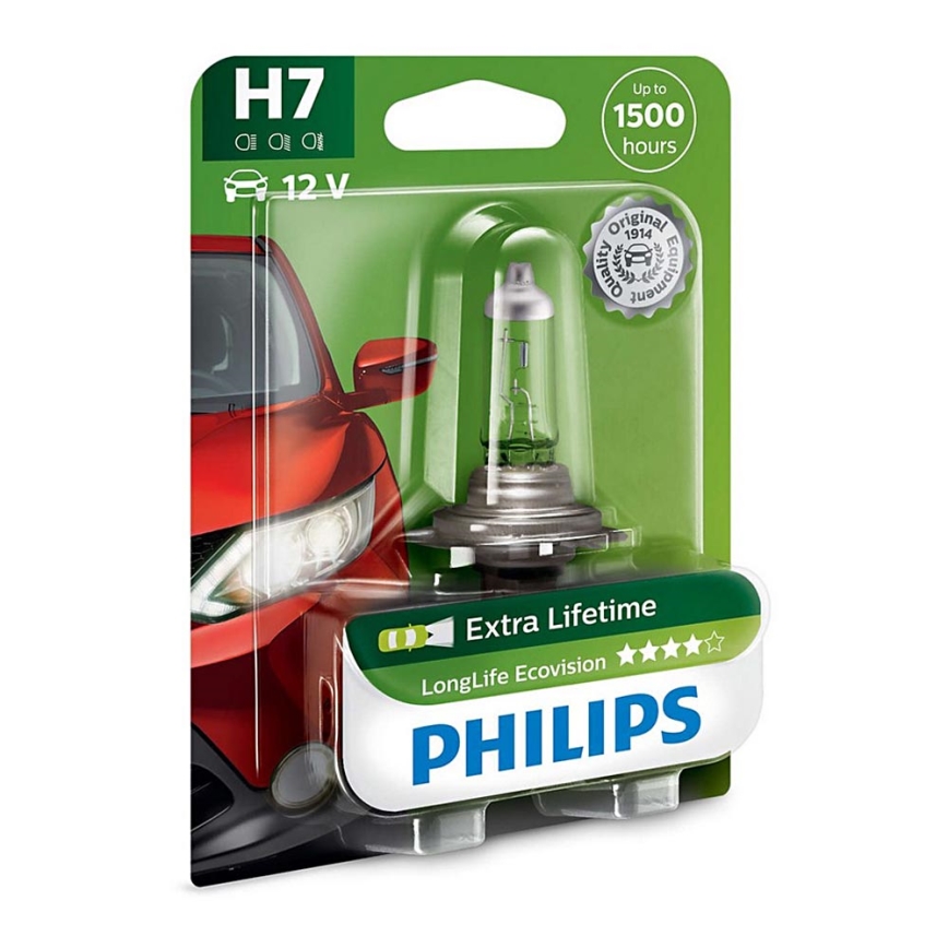 Ampoule pour voiture Philips ECOVISION 12972LLECOB1 H7 PX26d/55W/12V