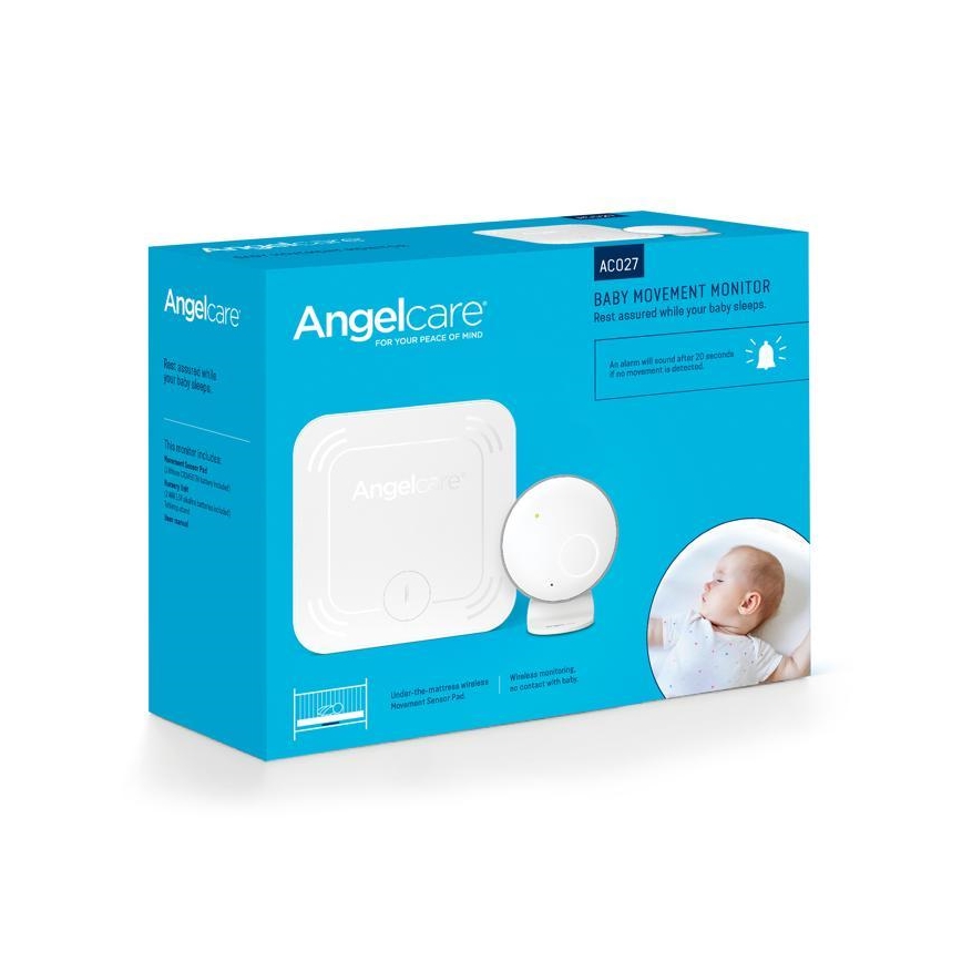 Angelcare - Ademhalingsmonitor 2xAAA