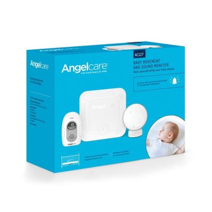 Angelcare - SET Ademhalingsmonitor 16x16 cm + audio-babyfoon USB