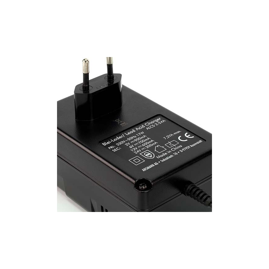 Ansmann 03723 ALCS 2-24A - Loodzuur acculader 2-24V/2,4-24Ah