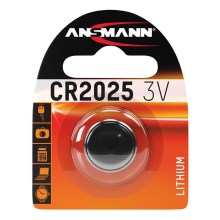 Ansmann 04673 - CR 2025 - Pile bouton lithium 3V