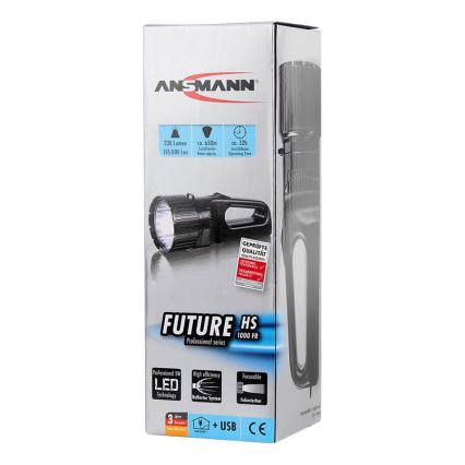 Ansmann 11228 FUTURE HS1000FR  - Lampe torche rechargeable