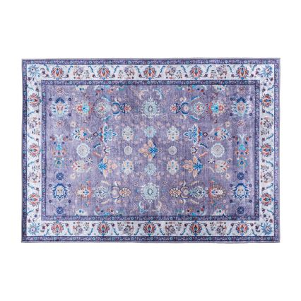 Anti-slip oosters vloerkleed PRINT SHINE 160x230 cm, blauw