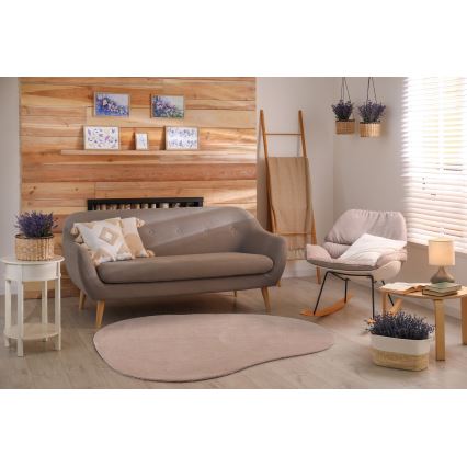 Antislip vloerkleed LOREN 120x170 cm beige