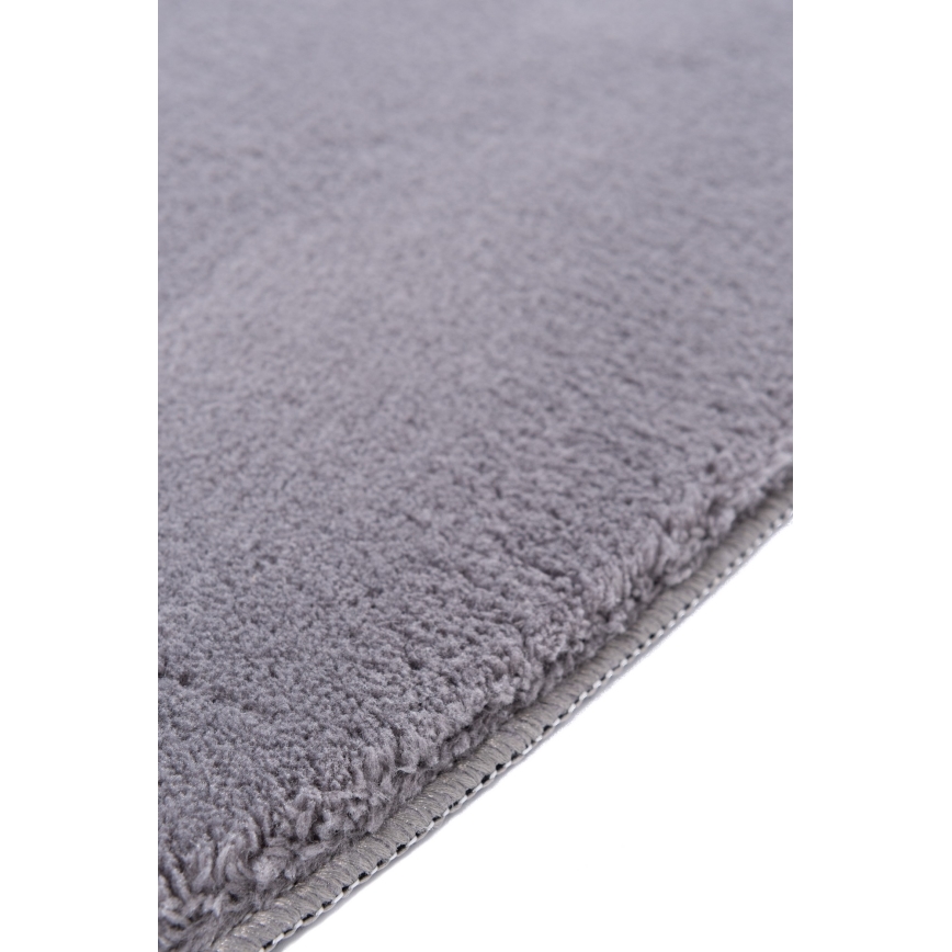 Antislip vloerkleed LOREN 120x170 cm grijs