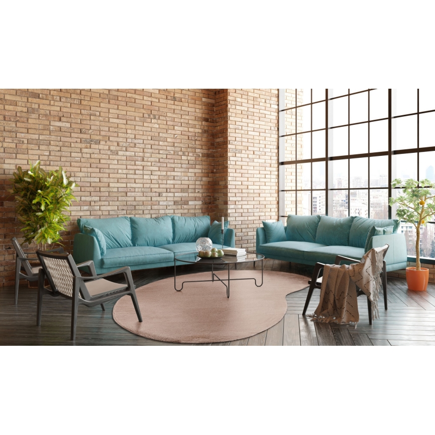 Antislip vloerkleed LOREN 160x230 cm beige