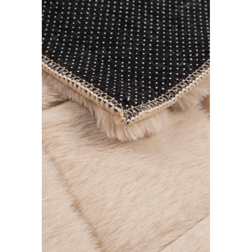 Antislip vloerkleed MODENA NEW 80x140 cm beige