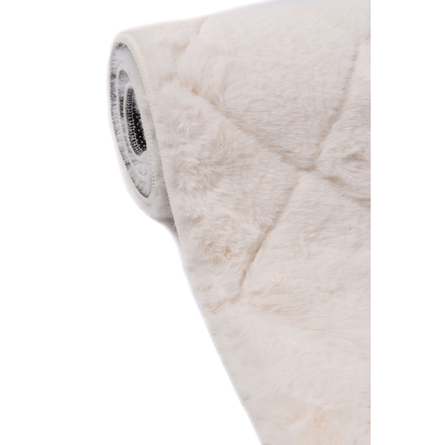 Antislip vloerkleed MODENA NEW 80x140 cm crème
