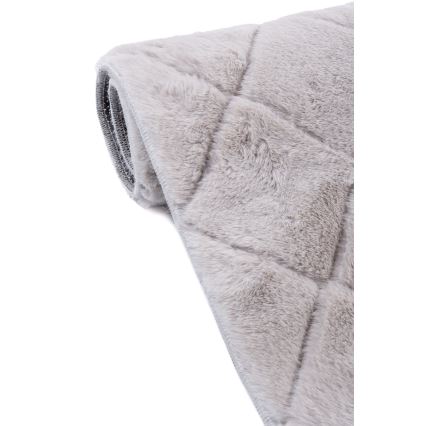 Antislip vloerkleed MODENA NEW 80x140 cm grijs