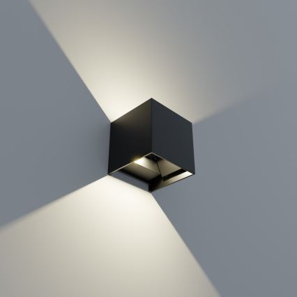 APLED - Applique murale LED extérieure CUBE 2xLED/3W/230V IP65