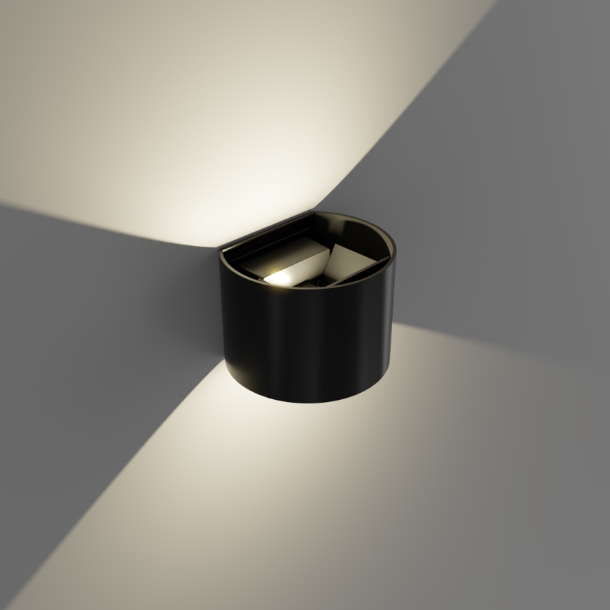 APLED - Applique murale LED extérieure OVAL 2xLED/3W/230V IP65