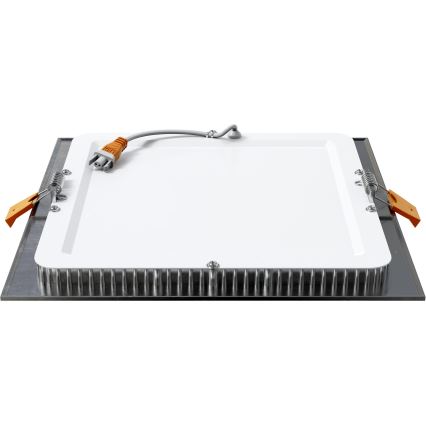 APLED - Hangende LED Badkamer plafond verlichting SQUARE LED/18W/230V IP41 220x220 mm