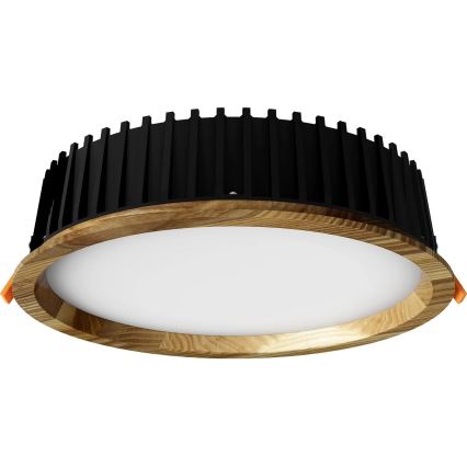 APLED - Spot encastrable LED RONDO WOODLINE LED/18W/230V 3000K d. 26 cm frêne bois massif