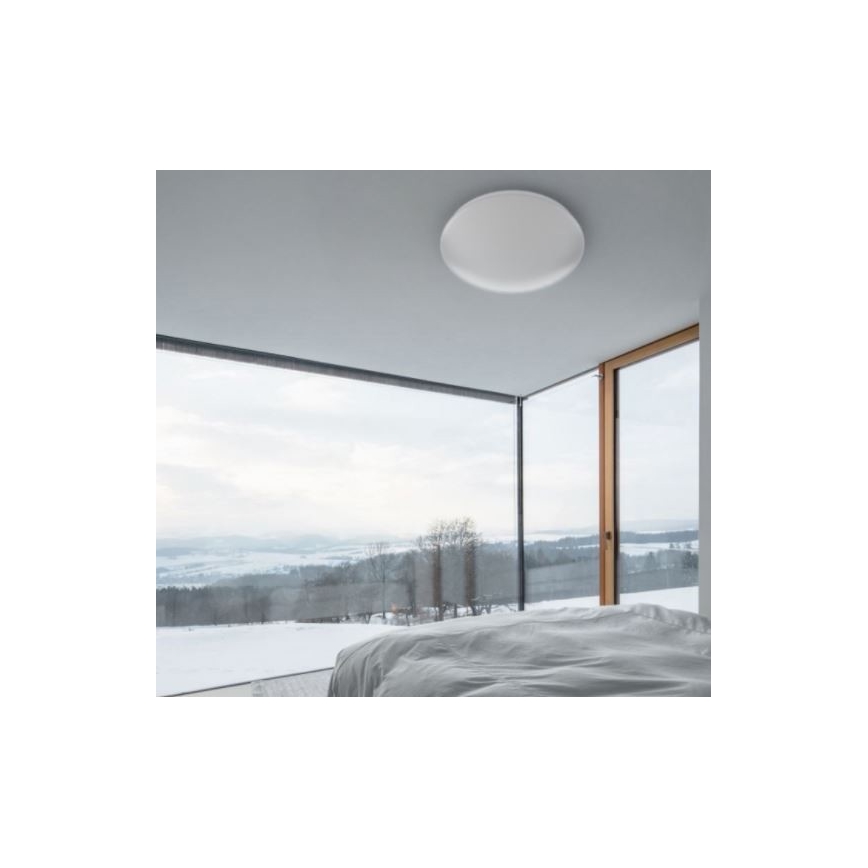 APLED - LED Badkamer Plafond Lamp met Sensor LENS LED/16W/230V IP44 2700-6500K