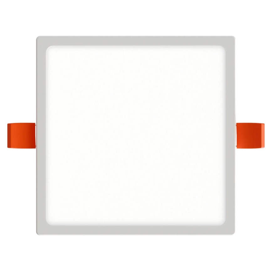 APLED - LED Hang plafondverlichting SQUARE SLIM LED/16W/230V 14,5x14,5 cm wit