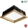 APLED - LED Hang plafondverlichting SQUARE WOODLINE LED/12W/230V 3000K 17x17 cm eiken massief hout