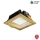 APLED - LED Hang plafondverlichting SQUARE WOODLINE LED/3W/230V 4000K 9x9 cm essehout massief hout