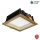 APLED - LED Hang plafondverlichting SQUARE WOODLINE LED/6W/230V 3000K 12x12 cm essehout massief hout