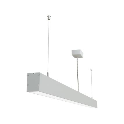 APLED - LED hanglamp aan een koord LOOK LED/58W/230V 4000K 150 cm zilver