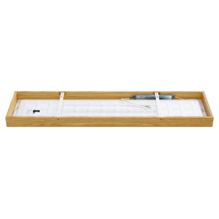 APLED - LED Paneel voor Oppervlak Montage QUADRA LED/42W/230V eiken