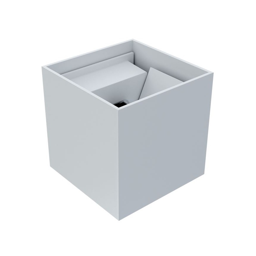 APLED - LED Wandlamp voor buiten CUBE 2xLED/3W/230V IP65