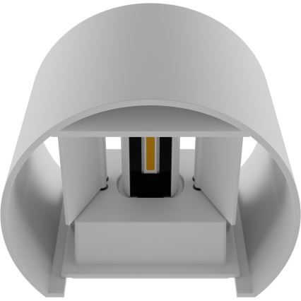 APLED - LED Wandlamp voor buiten OVAL 2xLED/3W/230V IP65
