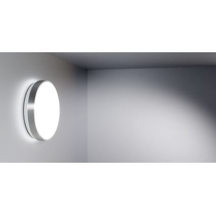 APLED - Plafonnier LED avec détecteur LENS PP TRICOLOR LED/18W/230V IP44 2700 - 6500K 1210lm