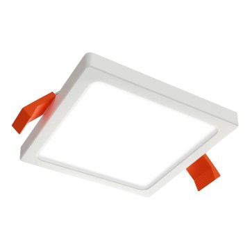 APLED - Spot encastrable SQUARE SLIM LED/8W/230V 9x9 cm blanc